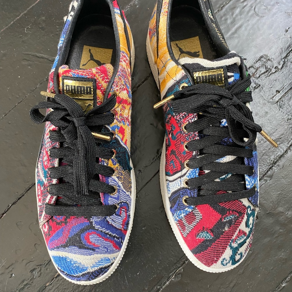 Puma Clyde x Coogi Notorious BIG Commemeorative Collectors Edition Sneakers